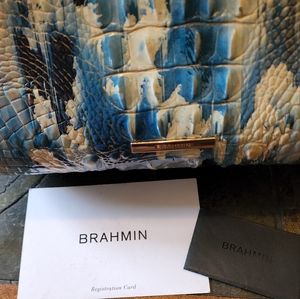Brahmin Bailee Tote Deep Water